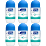 Sanex Biome Protect Hydrating / Dermo Moisturising Roll-On – 48h – 6 × 50 ml