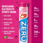 HIGH5 ZERO Electrolyte Hydration Tablets – Pink Grapefruit – 160 Tablets (8 x 20) – Sugar Free, Zero Calories, with Vitamin C
