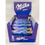 Milka Oreo Original Chocolate Bars – Alpine Milk Chocolate with Vanilla Flavour Filling & Cocoa Pieces – 36 x 37g Multipack