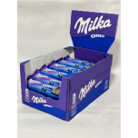 Milka Oreo Original Chocolate Bars – Alpine Milk Chocolate with Vanilla Flavour Filling & Cocoa Pieces – 36 x 37g Multipack