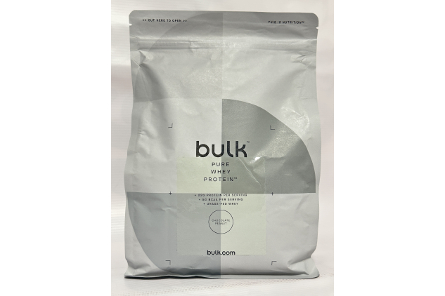 Bulk Pure Whey Protein Powder – Chocolate Peanut – 1kg | 33 Servings – 22g Protein per Scoop, Low Sugar