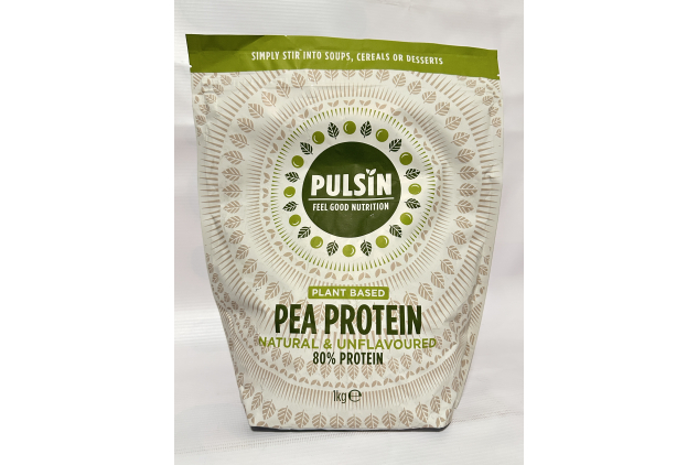 Pulsin Pea Protein Powder | Natural & Unflavoured Vegan Protein | 1kg | 80% Protein | Gluten Free | Dairy Free | Plant Based | No Added Sugar