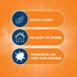 Dr. Beckmann Floor & Multi-Surface Cleaning Sheets – Summer Lemon – 20 Sheets | Dissolvable, Eco-Friendly, Powerful on Dirt & Grease