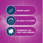 Dr. Beckmann Floor & Multi-Surface Cleaning Sheets – Spring Fresh – 20 Sheets | Dissolvable, Eco-Friendly, Powerful on Dirt & Grease