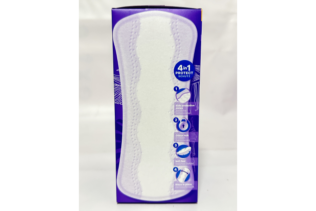 Always Daily Protect Long Panty Liners – 4 Packs of 50 (200 Liners) | 0% Perfume, Comfortable & Odour Lock