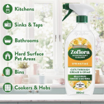 Zoflora Springtime Multipurpose Disinfectant Trigger Spray – 6 x 800ml | Antibacterial Multi-Surface Cleaner, Pet-Safe, Cuts Through Grease & Grime, Kills 99.9% of Bacteria & Viruses
