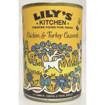 Lily’s Kitchen Wet Dog Food – Chicken & Turkey Casserole – 24 × 400g Tins – Natural, Grain Free, Complete Adult Meal