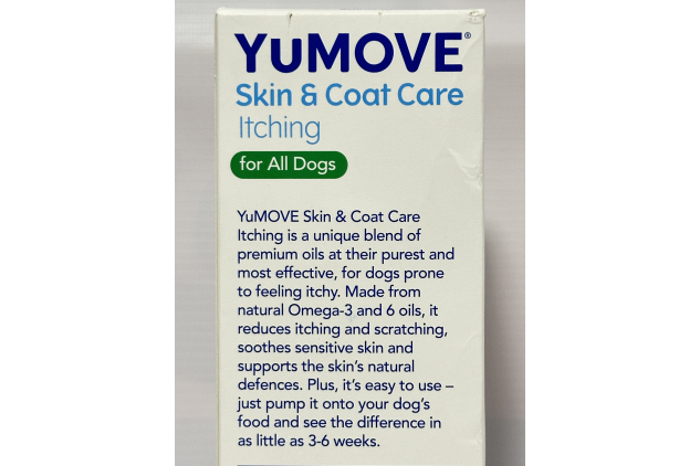 Skin & Coat Care Itchy Skin Supplement for Dogs – Salmon Oil Blend – 500ml