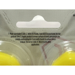 Harpic Hygienic Fresh Sticker Toilet Block – Citrus – 4 x 4 Adhesive Blocks – Up to 8 Weeks Freshness