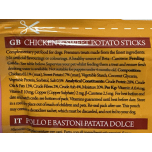 Pet Munchies Chicken & Sweet Potato Dog Treats – Grain Free Dental Sticks – 8 x 90g