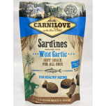 Carnilove Sardines with Wild Garlic Dog Treats – Grain Free Soft Snack for Dogs, Healthy Ageing Support, 200g