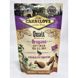 Carnilove Quail & Oregano Soft Dog Treats – Grain Free Healthy Digestion – 200g