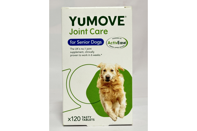 Senior Dog Joint Supplement – 120 Tablets | Glucosamine, Chondroitin & Green Lipped Mussel