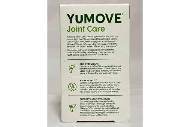 Senior Dog Joint Supplement – 120 Tablets | Glucosamine, Chondroitin & Green Lipped Mussel