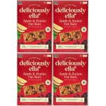 Deliciously Ella Apple & Raisin Oat Bars – Vegan Gluten Free Snacks – 16 x 50g