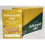 Deliciously Ella Peanut Butter Oat Bars – 48 x 50g – Vegan, Gluten Free, Healthy Snack Bars