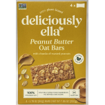Deliciously Ella Peanut Butter Oat Bars – 48 x 50g – Vegan, Gluten Free, Healthy Snack Bars