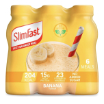 SlimFast Ready To Drink Shake Banana Flavour 6 X 325ml