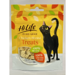 HiLife Chicken Breast Cat Treats 12 x 10 g – 100% Natural Freeze-Dried Grain-Free Chicken Treats