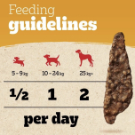 Pedigree Ranchos Superfoods Dog Treats with Beef, Blueberries & Wholegrains – 7 × 70 g | 100% Natural Beef, High Protein & No Added Sugar