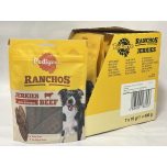 Pedigree Ranchos Jerkies Dog Treats with Beef – 7 × 70 g | 100% Natural Beef, Grain-Free & High Protein