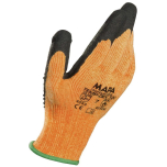 MAPA Professional TempDex 720 Thermal Gloves – Cut Resistant Nitrile Work Gloves | Size 7 (S) | Heat & Grip Protection