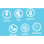 Boundless Sweet Chilli Activated Nuts & Seeds Mix 16 x 25g | Gut Healthy Vegan Protein Snack