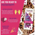 Boundless Sweet Chilli Activated Nuts & Seeds Mix 16 x 25g | Gut Healthy Vegan Protein Snack