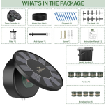 Solar Irrigation System Kit with 9 Timing Modes – Automatic Drip Watering with Bucket & Pots for Garden, Balcony & Greenhouse