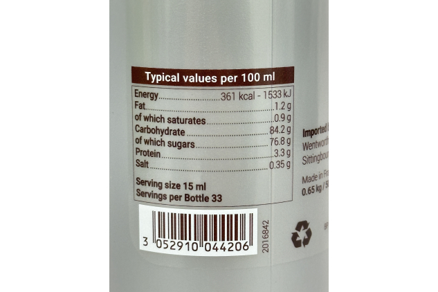 Monin Premium Caramel Sauce 6 x 500ml – Natural Flavour, Dessert & Beverage Topping, Vegetarian Bulk Pack