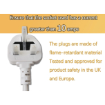 Convector Radiator Heater 2000W – Adjustable Thermostat, Wall & Floor Mount, White | SEE DESCRIPTION