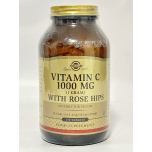 Solgar Vitamin C 1000mg with Rose Hips Tablets – 250 Tablets