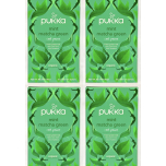 Pukka Herbs Mint Matcha Green Organic Herbal Tea – 4 Packs (80 Sachets)