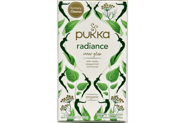 Pukka Herbs Radiance Organic Herbal Tea – 4 Packs (80 Sachets)