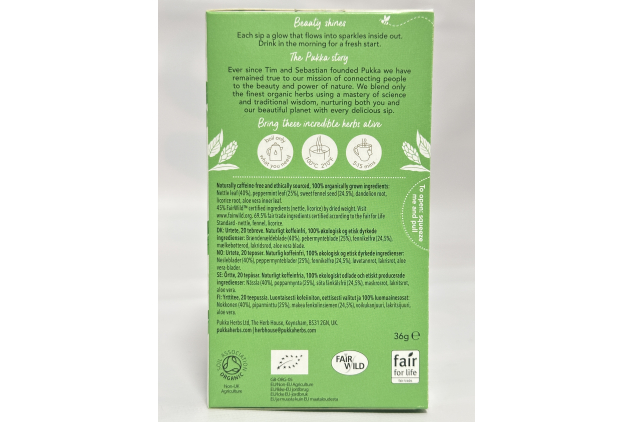 Pukka Herbs Radiance Organic Herbal Tea – 4 Packs (80 Sachets)