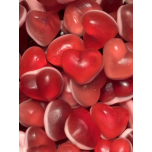 Gummy Love Hearts Sweets – Cherry Flavour – 2.5kg Bulk Bag | Pick & Mix Supplies