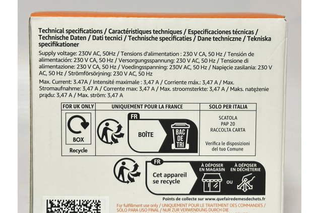 Smart Light Switch 2-Way Wi-Fi Control, Works with Alexa, No Hub Needed, White