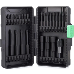 Denali 123-Piece Screwdriver & Drill Bit Set – High-Speed Steel, Impact Ready, Titanium Coated