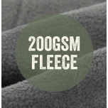 Milestone Camping Thermal Fleece Blanket 150x120cm – Soft 200GSM Polar Fleece, Charcoal