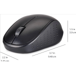 Wireless Keyboard & Mouse Combo (Spanish Layout) – Full Size 2.4GHz USB Set, Black | SEE DESCRIPTION