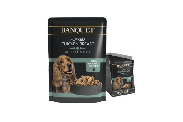 HiLife Banquet Dog Food Flaked Chicken with Rice and Tuna 15 X 100g