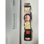 CollarDirect Floral Dog Collar Nylon Pattern Flower Print Adjustable Pet Collars for Dogs 14 - 18 Inch