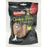 Rosewood Chewy Sticks for Dogs – With Real Duck | Medium Size | Grain-Free, High-Protein Treats (4 Pieces, 100g)