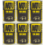 AATU 90/10 Wet Dog Food – Pork & Wild Boar | Grain-Free, Natural High Protein (6 x 400g)