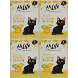 HiLife It’s Only Natural Kitten Wet Food – Tender Chicken Pâté | 32 x 70g (4 Packs of 8)