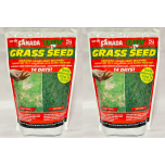 Canada Green Grass Seed 1KG (2 x 500g Bags) | Fast-Growing, All-Season Lawn Repair & Patch Seed