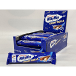 Milky Way Crispy Rolls – Milk Chocolate Wafer Snack Bars – 24 x 22.5g