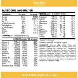 SlimFast Ready To Drink Shake – Banana Flavour Meal Replacement – 24 × 325 ml Bulk Pack