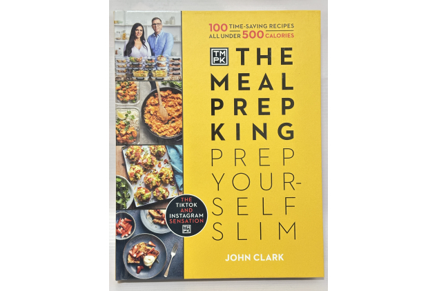 The Meal Prep King: Prep Yourself Slim Hardcover Book | 100 Recipes Under 500 Calories | Great Gift Idea
