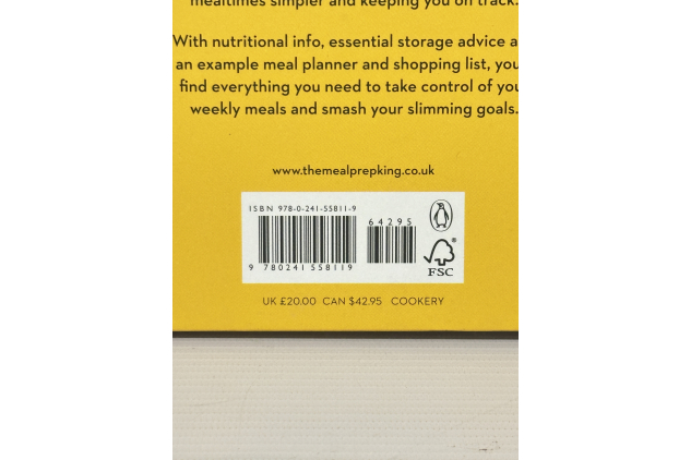 The Meal Prep King: Prep Yourself Slim Hardcover Book | 100 Recipes Under 500 Calories | Great Gift Idea